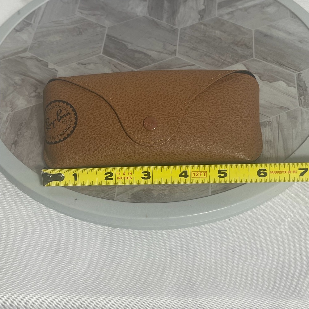 Ray-Ban Brown Protective Sunglasses Case ONLY With Snap Closure - Picture 5 of 6